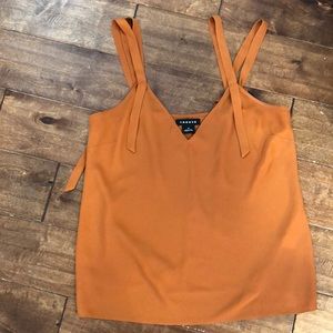 Burnt Orange Trouve Blouse